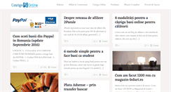 Desktop Screenshot of castiga-online.ro